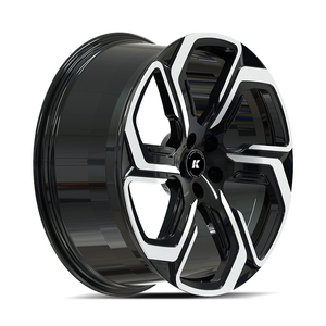 Jantes de voiture de course KIPARDO, marque PCD 5X120, face usinée noire, <span class=keywords><strong>Energy</strong></span> Hub, pour Mercedes Benz Gle63, voiture de tourisme, jante en alliage - Product Image 1