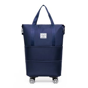 Bolsas de Viaje Oxford Expandibles de Gran Capacidad, Bolso de Mano Impermeable, Plegable y Portátil para Guardar Ropa de Viaje - Product Image 3