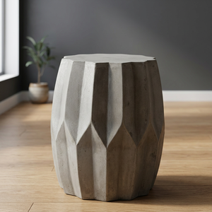 Tables d'appoint en béton de haute qualité, légères, imperméables et durables, design moderne, pour l'intérieur/l'extérieur, salon, hôtels, maison, école - Product Image 1
