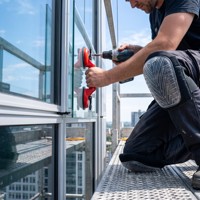 Genouillères professionnelles pour carrelage, coque en gel dur, absorption des chocs, protection ajustable pour les travaux de carrelage, de maçonnerie et de béton