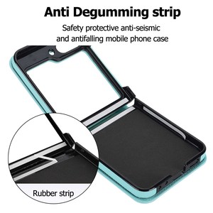 Funda Cruzada Acolchada <span class=keywords><strong>para</strong></span> Samsung <span class=keywords><strong>Galaxy</strong></span> Z Flip 7 6 5 4 3, Funda Protectora de Cuero con Tarjetero a Prueba de Golpes <span class=keywords><strong>para</strong></span> Motorola Razr 50 - Product Image 6