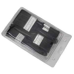 Set di pennelli sintetici personalizzati con manico in plastica - Product Image 2