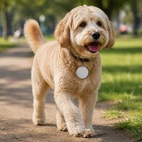 Localisateur GPS Portable pour Chien, Compatible iOS, Portée Illimitée, Étanche, pour Portefeuille, Clés, Animaux de Compagnie, Autonomie de 20 Heures - Offre Spéciale