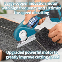 Coupe-tapis sans fil LYUWO, outil de découpe de tapis électrique, lame rotative manuelle pour l'installation de tapis, la découpe de sols, les travaux de bricolage