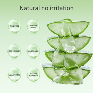 Gel de <span class=keywords><strong>Aloe</strong></span> Vera 98% <span class=keywords><strong>Puro</strong></span>, Orgánico y Natural de Fábrica Original, Hidratante Facial, Calmante y Reparador, con Ácido Hialurónico para Todo Tipo de Piel - Product Image 2