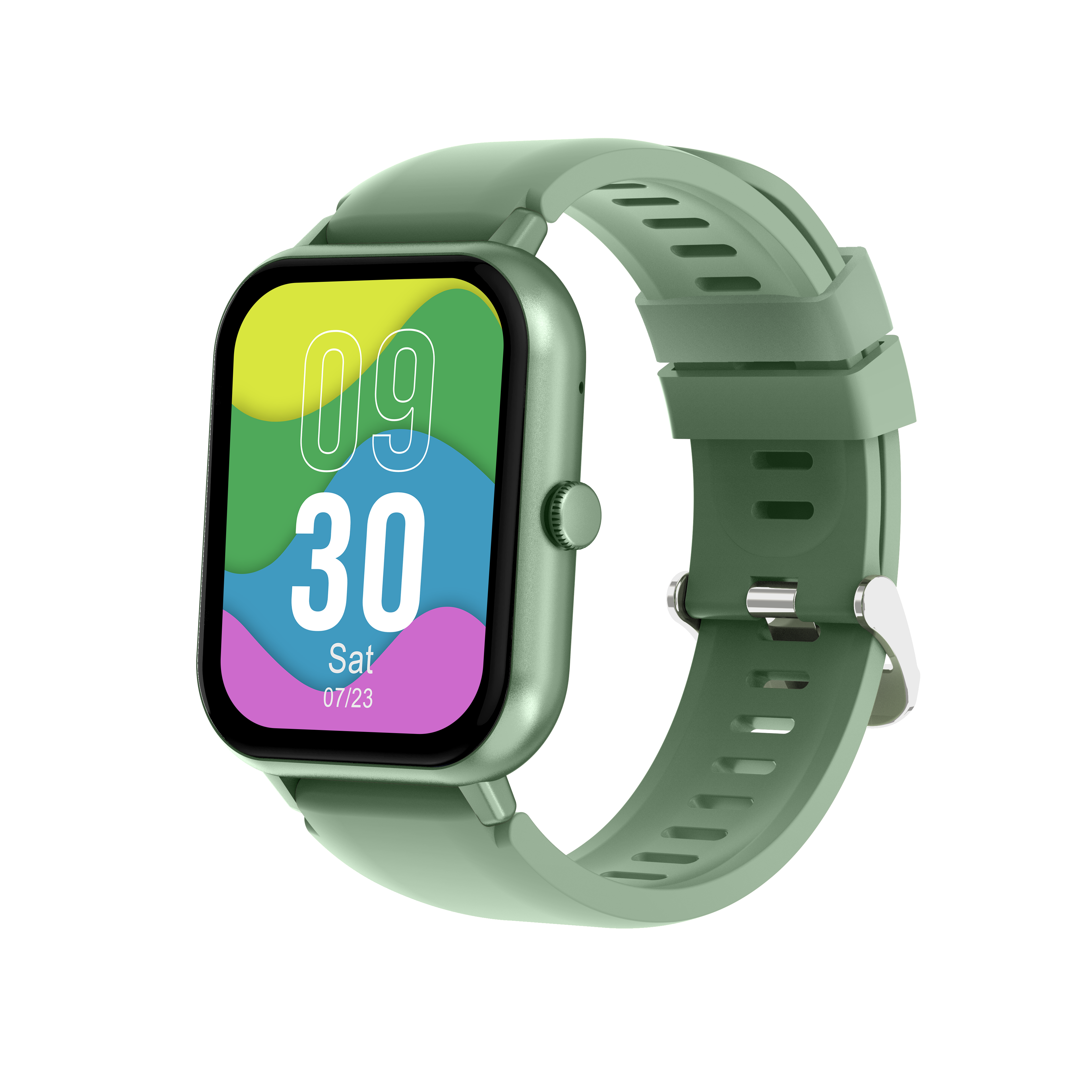 สีเขียว