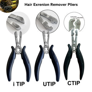 للبيع بالجملة أدوات إزالة وصلات الشعر بالكيراتين المستعبدين مسبقًا بطاقة تعليق مخصصة I tip U tip كماشة إزالة وصلات الشعر بأطراف مسطحة - Product Image 2