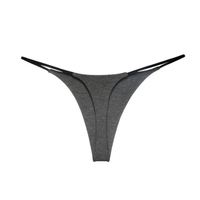 String pour femmes, culottes sexy, tanga taille basse, sous-vêtements de plage, lingerie féminine sans couture, grande taille S-2XL
