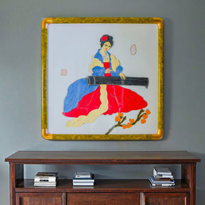 มรดกทางวัฒนธรรมที่ไม่สามารถสัมผัสได้ (ระดับชาติ) การตัดกระดาษลายสีเจียงซี ผลิตในเจียงซี ยี่ห้อ ZM รุ่น R-03 - Product Image 3