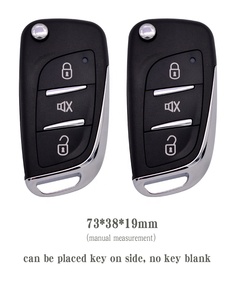 CARQSENG Télécommande d'entrée sans clé Alarmes de voiture Verrouillage centralisé et déverrouillage Immobilisateur unidirectionnel pour les voitures modèle Camry - Product Image 4