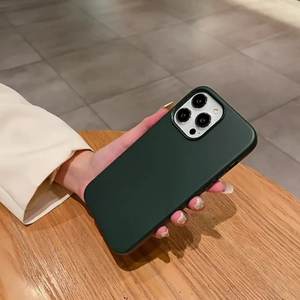 Adatto per Apple <span class=keywords><strong>iPhone</strong></span> 17 16 15 <span class=keywords><strong>14</strong></span> 13 12 11 <span class=keywords><strong>Pro</strong></span> <span class=keywords><strong>Max</strong></span> magico cubo custodia in Silicone <span class=keywords><strong>viola</strong></span> <span class=keywords><strong>scuro</strong></span> a tinta unita copertura completa - Product Image 3