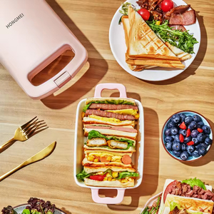 Tostadora y <span class=keywords><strong>Sandwichera</strong></span> 2026 para Desayunos, Prensa para Paninis, Máquina para Hacer Paninis - Product Image 5