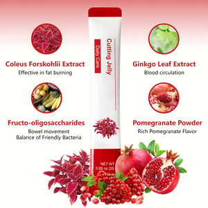 شرائط جيلي قابلة للذوبان بخلاصة غارسينيا كامبوجيا 1200 ملغ، مثبط للشهية للنساء، يعزز الأيض ويتحكم بالرغبة في الأكل، 10 أكياس - Product Image 4