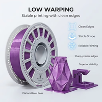 Filament PLA Soie en Gros 1.75mm 1kg, Haute Vitesse pour Imprimante 3D, Lisse Brillant Sans Filamentisation, Logo Personnalisé OEM Écologique Biodégradable