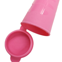 Moule à glace réutilisable en silicone avec couvercles, pour sucettes glacées maison, conservation au congélateur, collations d'été pour enfants et friandises de fête