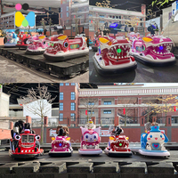 Voiture pare-chocs Dodgem pour enfants FRP Commercial avec détection d'obstacles radar et alerte vocale