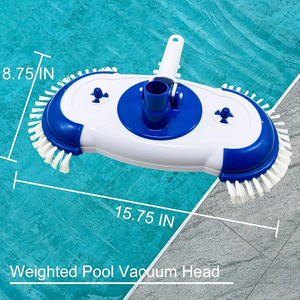 Tête d'aspirateur de <span class=keywords><strong>piscine</strong></span> avec poils latéraux en nylon, connecteur de <span class=keywords><strong>tuyau</strong></span> pivotant et poignée à dégagement rapide EZ Clip, pratique pour <span class=keywords><strong>piscine</strong></span> - Product Image 3