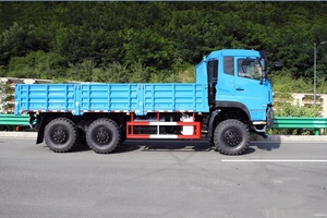 <span class=keywords><strong>Camion</strong></span> lourd Dongfeng neuf 6x6 340 ch diesel Yuchai Euro 3, capacité de charge 11-20T, caméra de recul, cabine à tête plate, avec ridelles - Product Image 3
