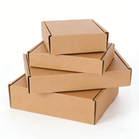 Cartons en carton ondulé personnalisés, écologiques, biodégradables, imperméables, avec laminage mat, pour l'aviation - Recyclables