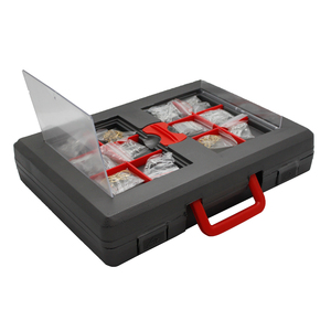 555PCS đa mục đích hộp công cụ sửa chữa xe máy công cụ Kit xe dịch vụ ổ cắm công cụ thiết lập búa cờ lê tuốc nơ vít VDE - Product Image 6