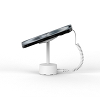 Support d'affichage magnétique sécurisé antivol INSHOW amélioré avec support de charge filaire Type-C pour téléphones (ne prend pas en charge la charge sans fil)