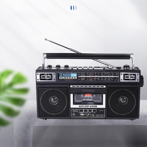 Factory Custom Retro Cassette Recorder Player, AM FM SW Radio, <b>USB</b> TF Slot Rechargeable Boombox for Camping Gift - Product Image 3