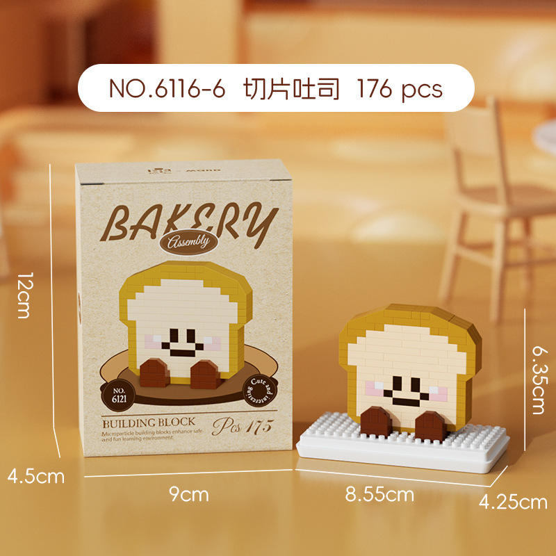 6116-6 toasts tranchés-176pcs