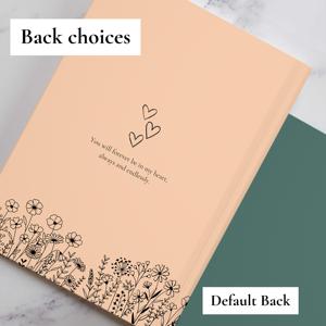 LABON Diario Personalizzato con Copertina Rigida per Mia Mamma, Libro dei Ricordi per Lutto e Guarigione, Diario con Foto e Messaggi Personalizzati, Regalo - Product Image 3