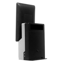 Ordinateur tout-en-un à double écran tactile de 15,6 pouces, Intel I3, 99% SRGB, Wi-Fi 6, système d'exploitation Linux/Android, caisse enregistreuse en libre-service