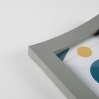 Conception simple 4X6 5X7 A4 cadre photo en plastique décoratif de style européen pour le bureau