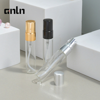 Flacon de parfum échantillon en promotion 2ml 3ml 5ml 10ml, flacon de parfum de voyage, flacon vaporisateur de parfum de voyage avec logo personnalisé