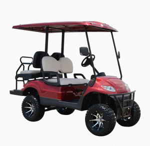 Carrito de Golf Eléctrico de 4 Plazas para Turismo, con Asientos Plegables, Motor de 3KW y Autonomía de 36 Hoyos - Product Image 2