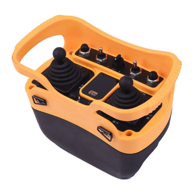 Hot Selling AC/DC12-415V Q5000 Waterproof Metal Industrial Dual Joystick Wireless Remote Control Tower Bridge Crane Radio FCC/CE