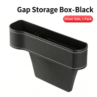 Vente directe usine – Organisateur de console avant de voiture de luxe sur mesure avec porte-gobelets et poches pour rangement latéral – Carclean Custom