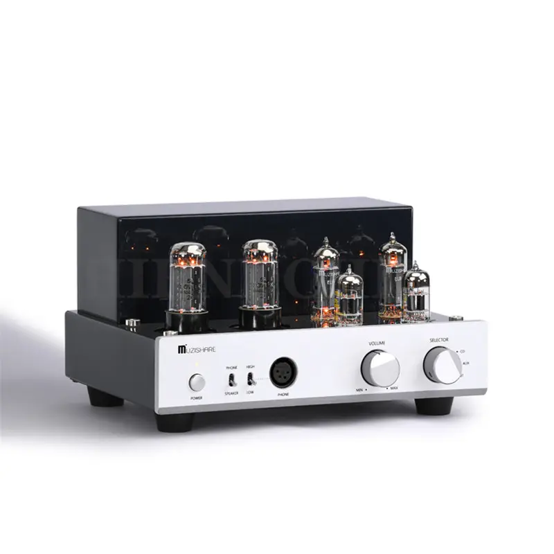 J-012 Muzishare X3T 5AR4*2 Dual Gelijkrichter Circuit Geïntegreerde Vacuüm Buis Versterker EL84 * 2 Pure Klasse Een Enkele-Ended Power Amp