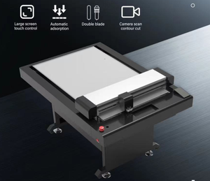 Machine de découpe numérique à double tête pour emballages et étiquettes 5070/6090, découpe complète avec prise en charge du découpe-collage, traceur graphique - Product Image 2