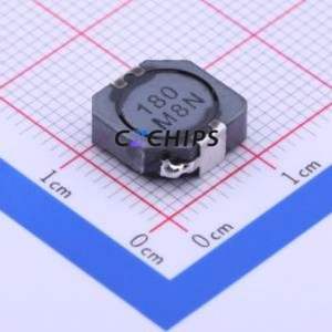 Inducteur de puissance CDRH104RNP-180NC SMD, 10,2x10mm (Inductance : 18uH) (Précision : 30%) Courant nominal : 3,1A - Product Image 1
