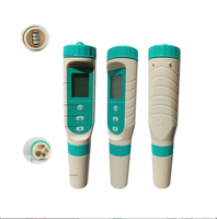 Stylo de test de qualité de l'eau 7 en 1 PH/TDS/EC/Salinité/SG/ORP/Température Stylo de test de ph multifonctionnel Portable