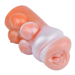GEEBA Manufacturer Wholesale Fantasy Pocket Pussy Male <b>Masturbator</b> Silicone Vaginal Artificial Vagina Animal Vaginal - Product Image 3