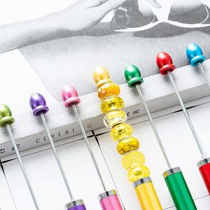 Kids Handmade Play Toy Pen <b>Creative</b> <b>Gifts</b> Diy Multifunction Stylus Ball Pen Beadable Pen for Children - Product Image 3