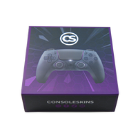 Boîte d'emballage pour manette de jeu avec logo personnalisé, boîte en carton ivoire, boîte de vente au détail avec impression couleur intégrale