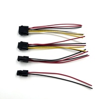 Produsen pabrik Oem 2.0 2.54 1.25 Pin Pitch Jst Ph Xh Vh 2 3 4 5 6 7 Pin pengendali kabel Terminal untuk komunikasi