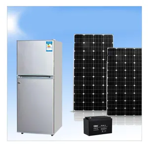 DEMESILO BCD-138 Cheap 138L 12V 24V Dc Power Solar System Refrigerator And Panels