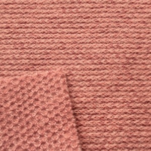 Nouveauté en stock, prix bas, haute qualité, <span class=keywords><strong>tissu</strong></span> mélangé laine et polyester rose, sensation agréable <span class=keywords><strong>au</strong></span> toucher, idéal pour les pulls et les vestes. - Product Image 5