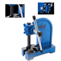 0.5t-5t petit poinçon à main poinçon à main table de poinçon à roulements pressés outil de poinçonnage de table machine de décou