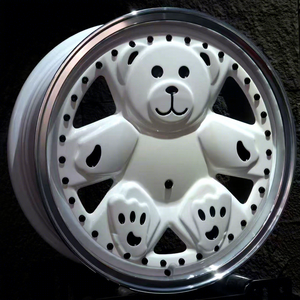 ROC Custom Teddy Bear Wheels Jantes forgées légères 15-24 pouces Roues de voiture de tourisme 5x100 4x100 Roues forgées Teddy Bear - Product Image 1