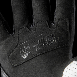 Guanti da Moto in Pelle Bicolore CE Estivi Traspiranti ESA TPR Antiurto per Enduro e Motocross - Product Image 3