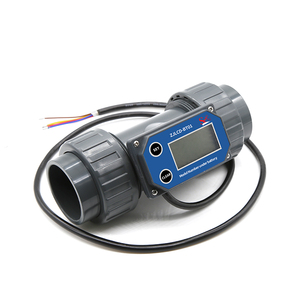 High Accurate DN65 Fluid <b>Flow</b> Measuring Display Variable Area <b>Water</b> <b>Flow</b> <b>Meter</b> Flange Output PVC Material 80-1980L/min OEM - Product Image 3