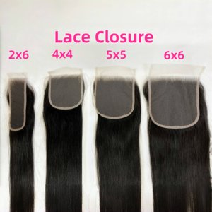 Chất lượng ren phía trước đóng cửa thẳng 13x4 phía trước Swiss Trong Suốt Ren HD ren phía trước với mái tóc bé 100% Trinh Nữ tóc con người - Product Image 6