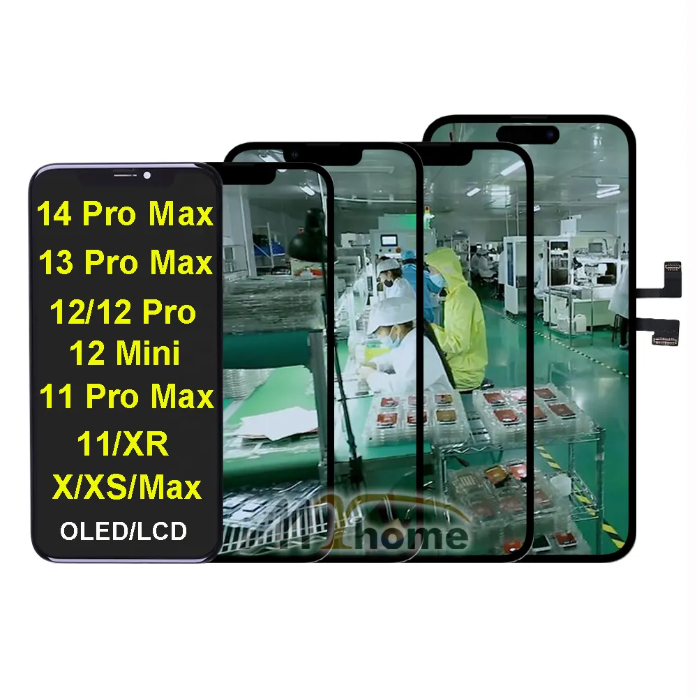 Mobiele Telefoon Lcd-Scherm Touch Display Glas Incell Jk Voor Apple Iphone 11 12 13 14 Gebroken Lcd Vervanging